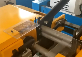 雙頭平頭倒角機